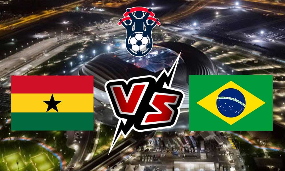 البرازيل و غانا بث مباشر